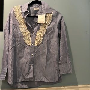 NWT sandro lace blouse